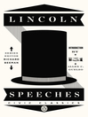 Imagen de portada para Lincoln Speeches